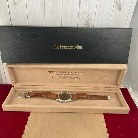 Vintage Bronco Buster by Frederic Remington Original Masterpiece Watch